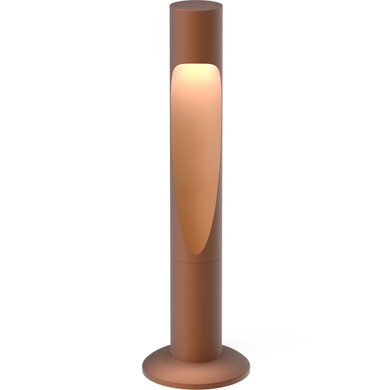 Flindt Garden Pollare Kort Corten Fotplatta Med Adapter, 2700K