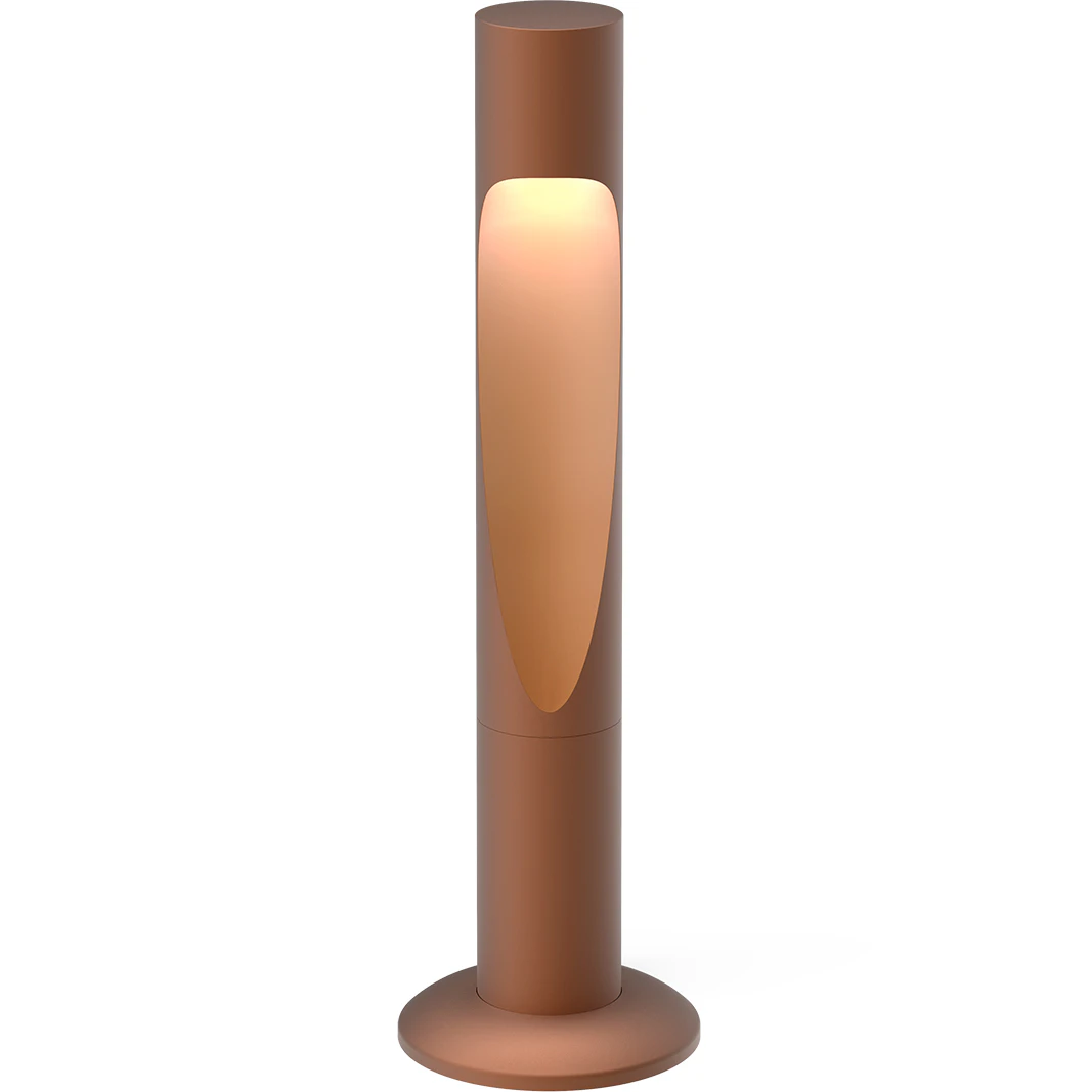 Louis Poulsen Flindt Garden Pollare Kort Corten Jordspett Med Adapter 4000k - Pollare Aluminium Corten - 5747402348