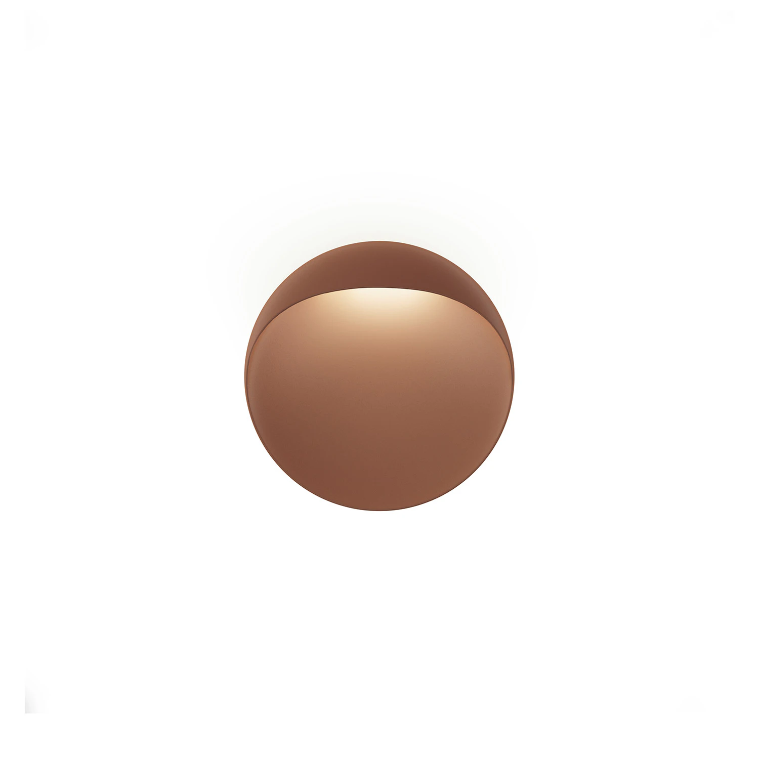 Louis Poulsen Flindt V&auml;gglampa &Oslash;200 Mm Corten - Fasadlampor Aluminium Koppar - 5747402063