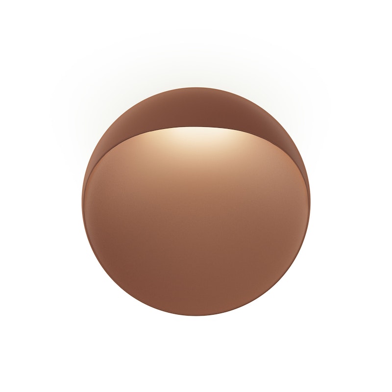 Flindt Vägglampa Ø300 mm, Corten