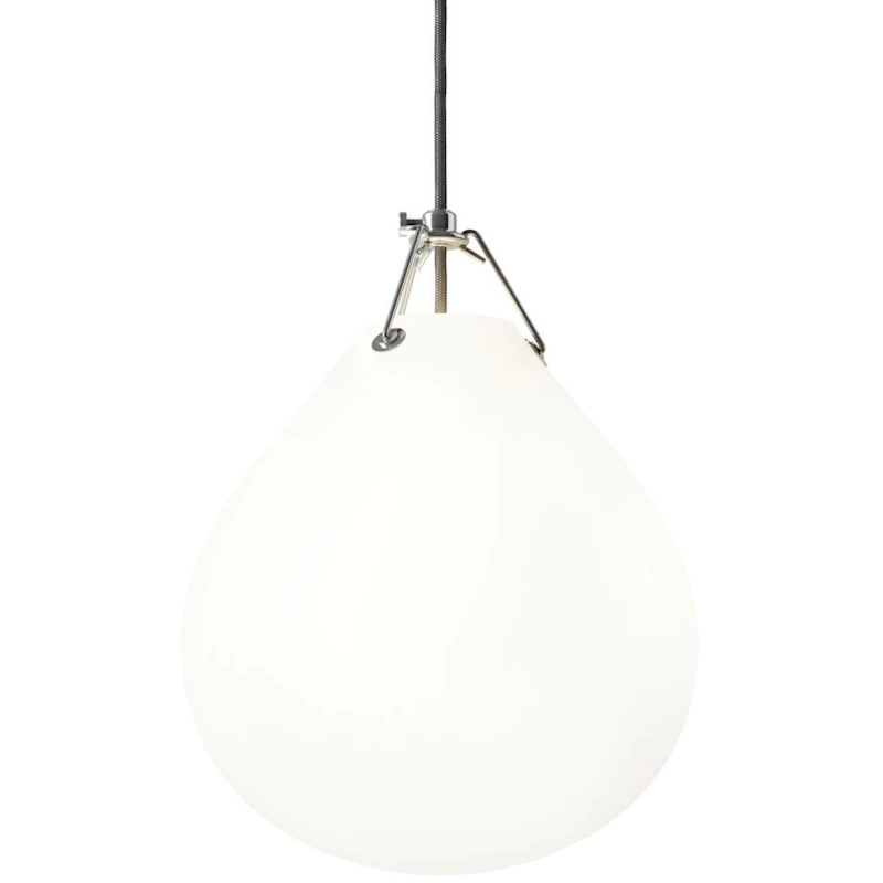 Moser Pendel Ø250 mm, Matt Vitt Opalglas