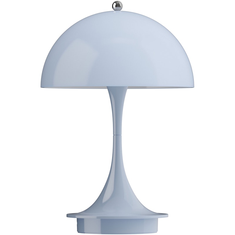 Panthella 160 Bordslampa Portabel V3, Opal Pale Blue