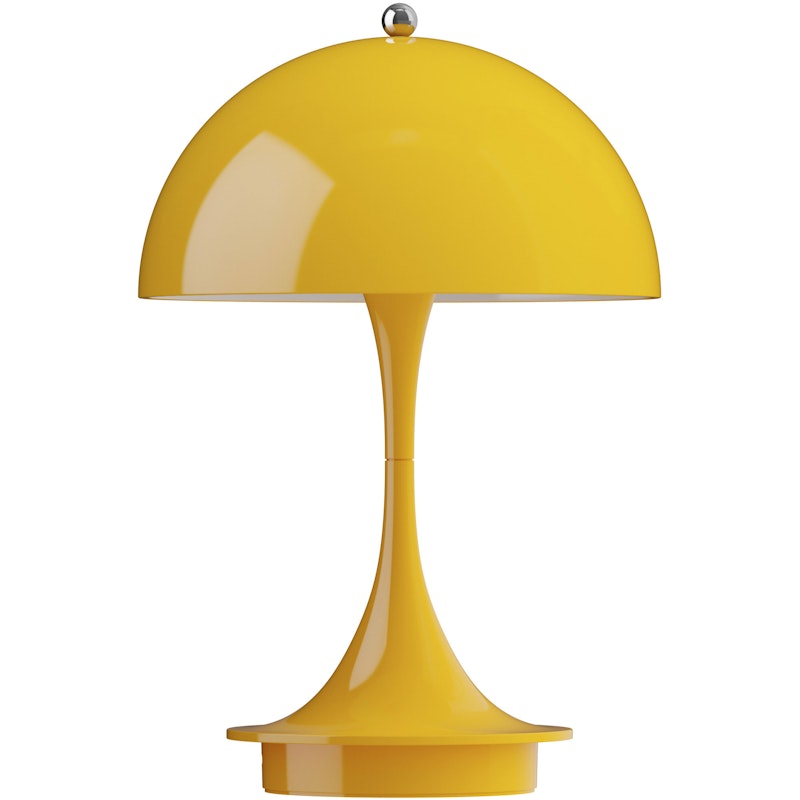 Panthella 160 Bordslampa Portabel V3, Opaque Yellow