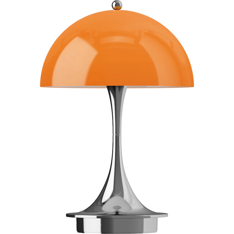 Panthella 160 Bordslampa Portabel V3, Original Opal Orange