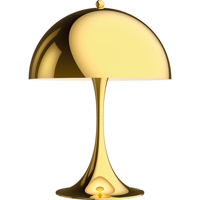 Panthella 250 Bordslampa, Mässing Metalliserad