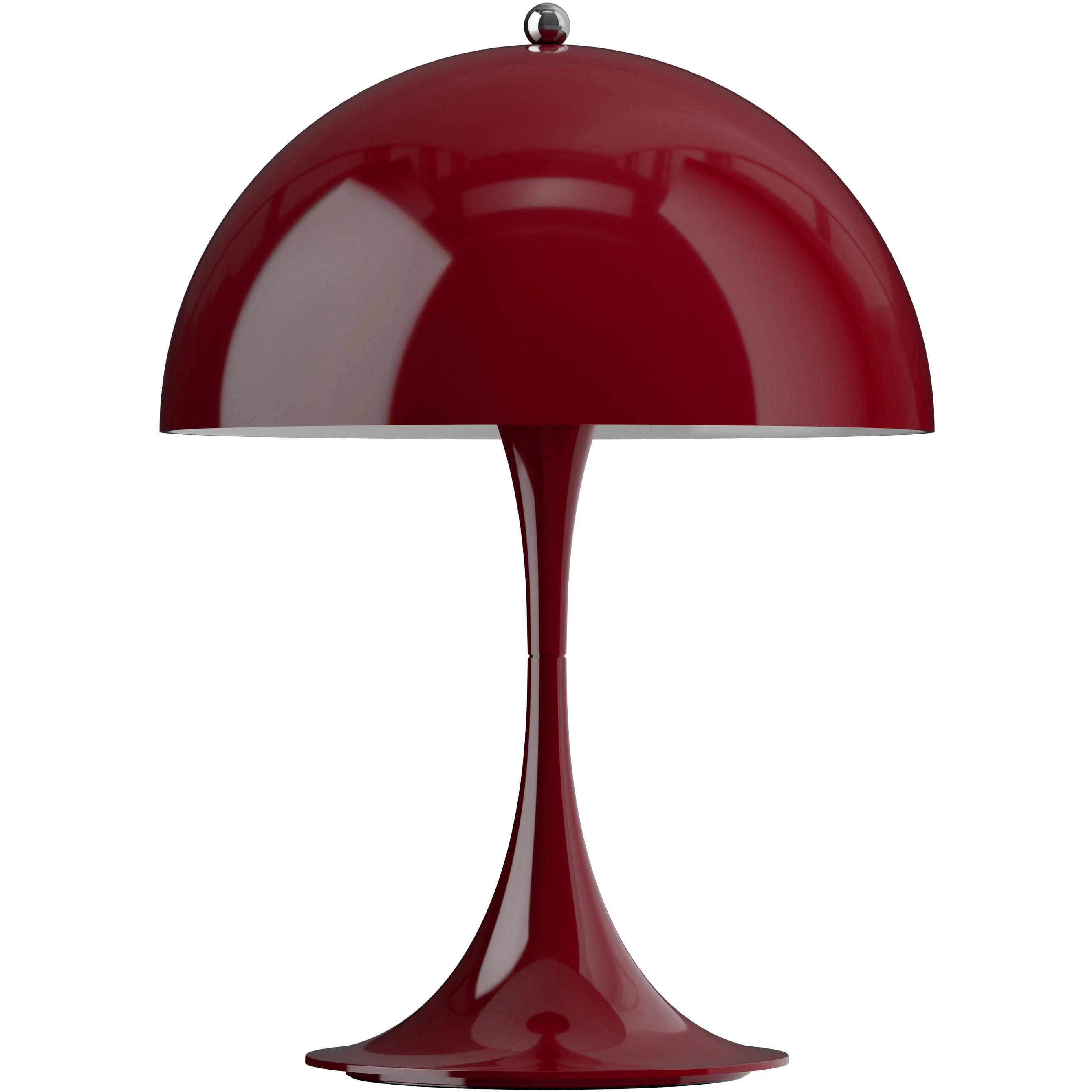 Louis Poulsen Panthella 250 Bordslampa Portabel Opaque Burgundy - Bordslampor utomhus Polykarbonat Opaque Burgundy - 5744173052