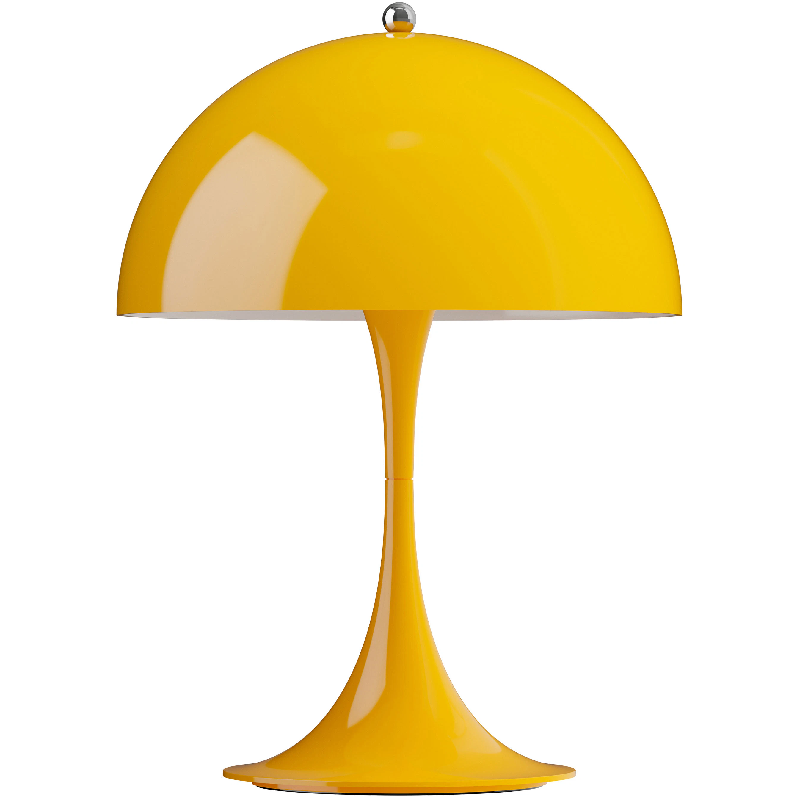 Louis Poulsen Panthella 250 Bordslampa Portabel Opaque Yellow - Bordslampor utomhus Polykarbonat Opaque Yellow - 5744173036