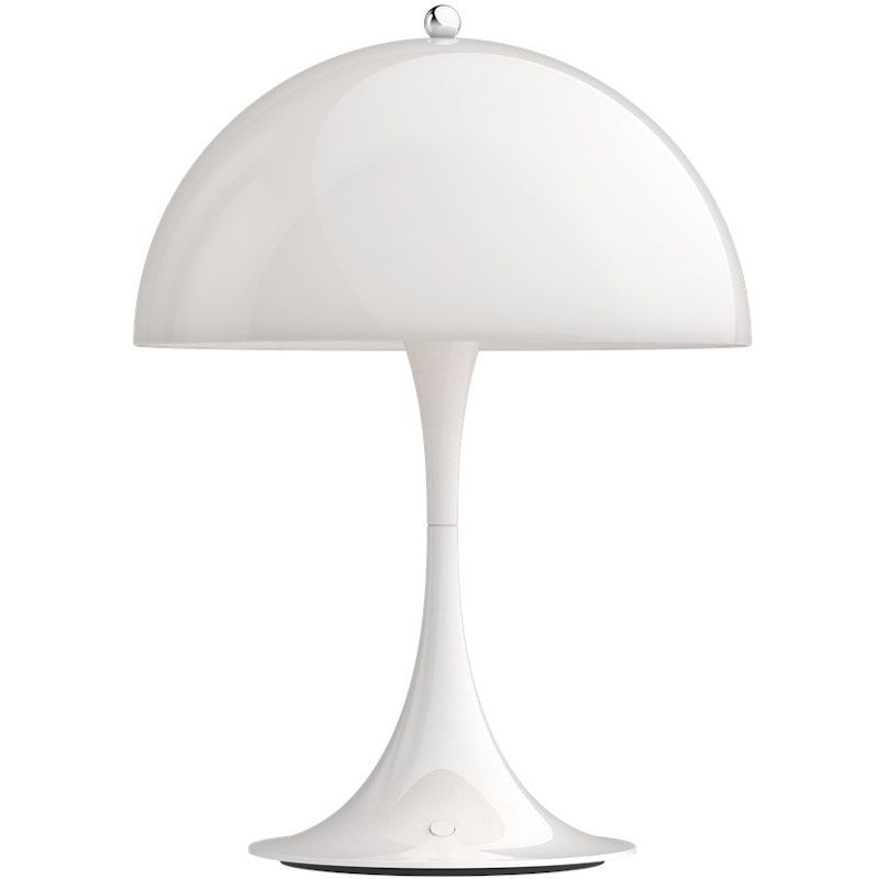 Panthella 250 Bordslampa Portabel, White Opal Acryl