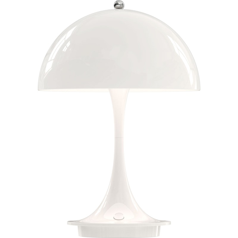 Panthella 160 Bordslampa Portabel, Vit