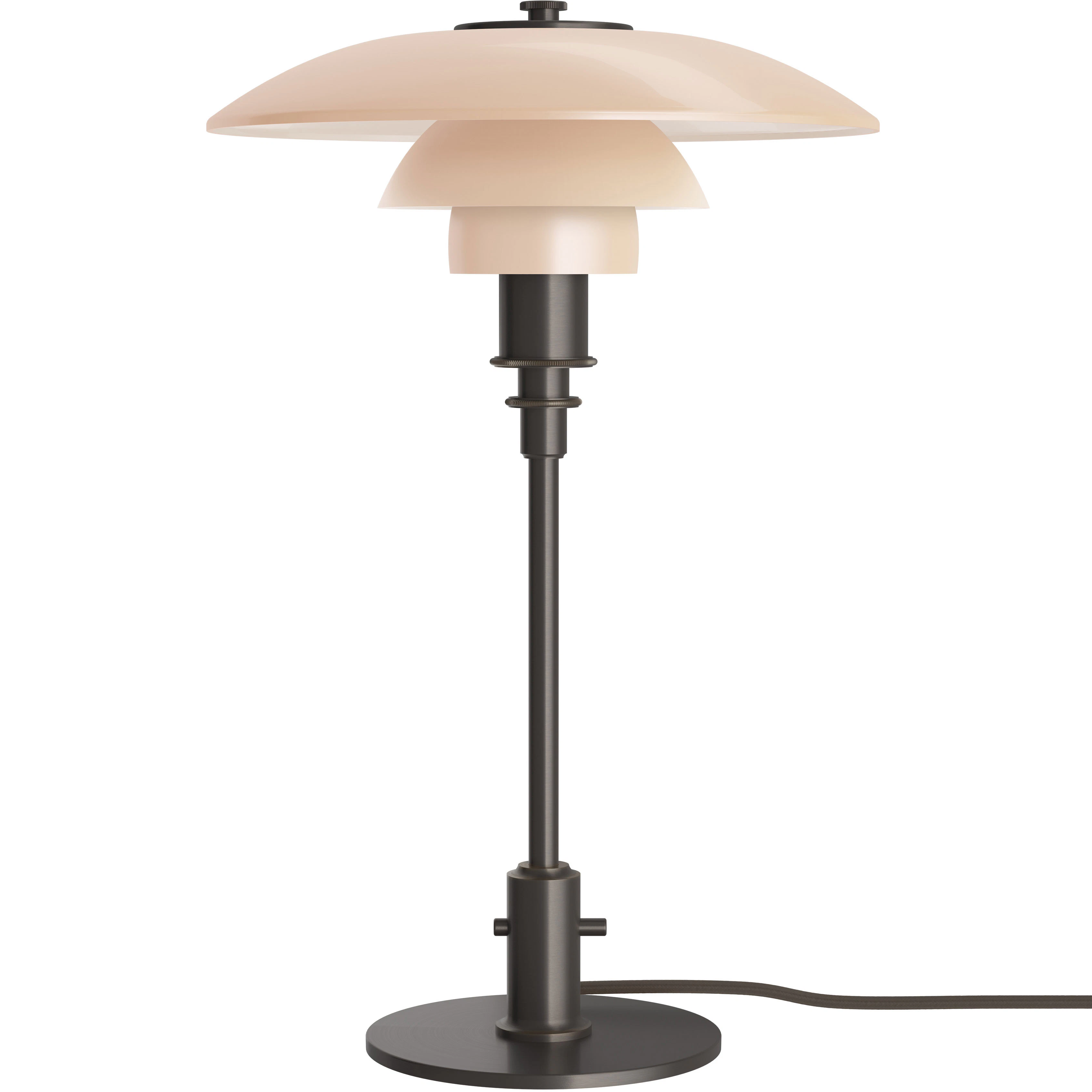 Louis Poulsen Ph 3/2 Bordslampa Dusty Terracotta - Bordslampor Munbl&aring;st Opalglas Dusty Terracotta - 5744173298