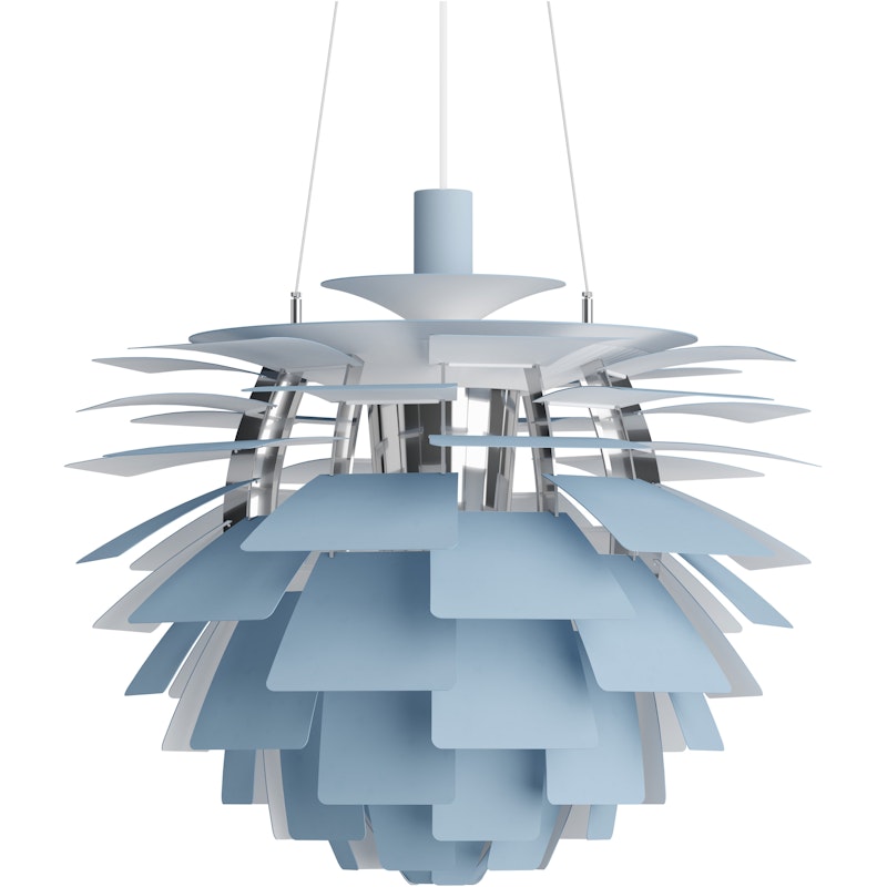 PH Artichoke Pendel 60 cm, Krom / Dusty Blue