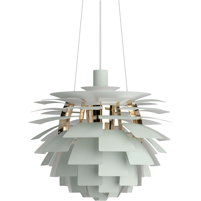 PH Artichoke Pendel 48 cm, Mässing / Dusty Green