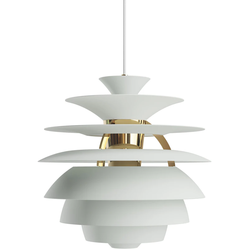 PH Snowball Pendel, Dusty Green / Mässing