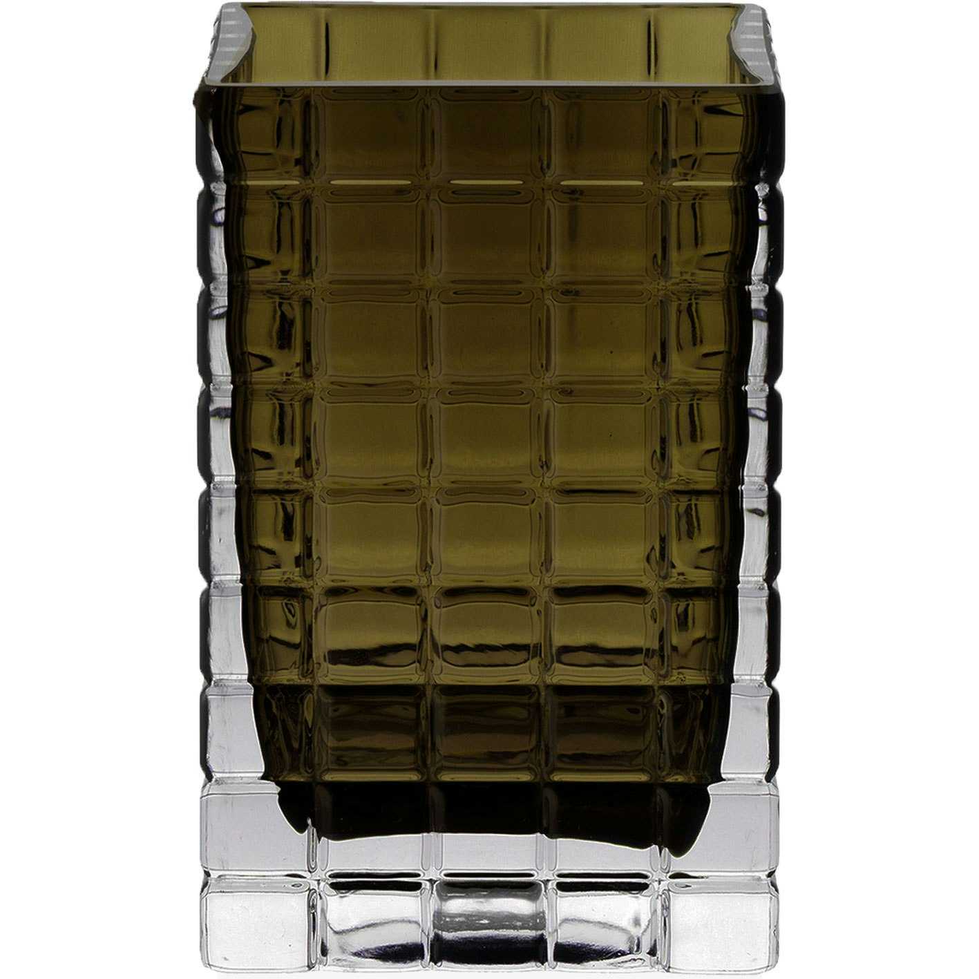 Louise Roe City Light 3 Ljuslykta Oliv - Ljuslyktor Munbl&aring;st Glas Olivgr&ouml;n - 10503-6-13