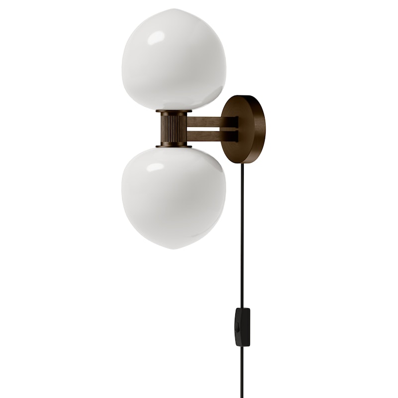 MEMOIR 120 II Vägglampa, Brons
