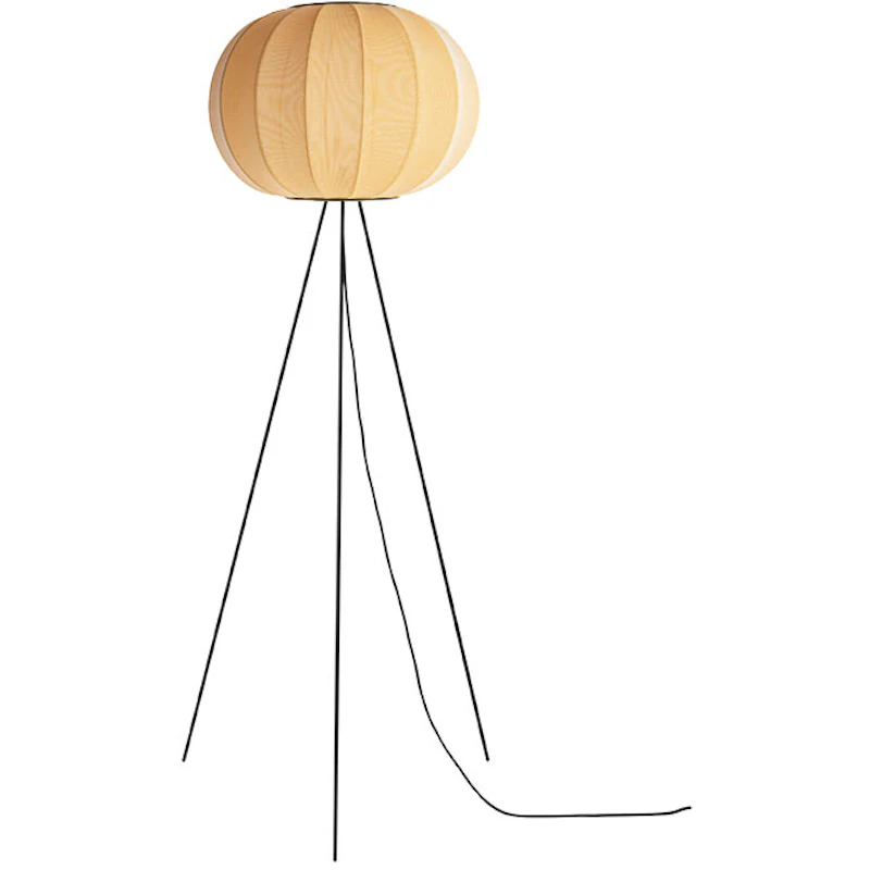 Knit-Wit Golvlampa Hög Rund 45 cm, Sunrise