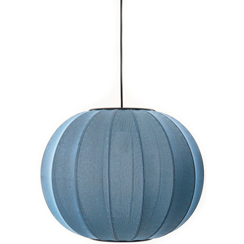 Knit-Wit Pendel Rund 45 cm, Blue Stone