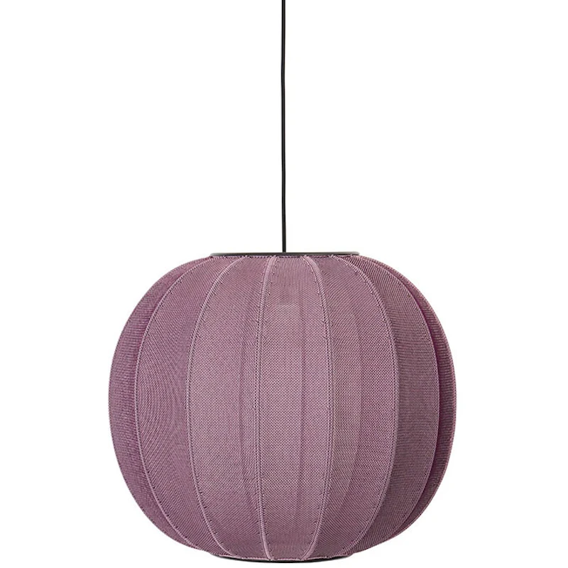 Knit-Wit Pendel Rund 45 cm, Vinröd