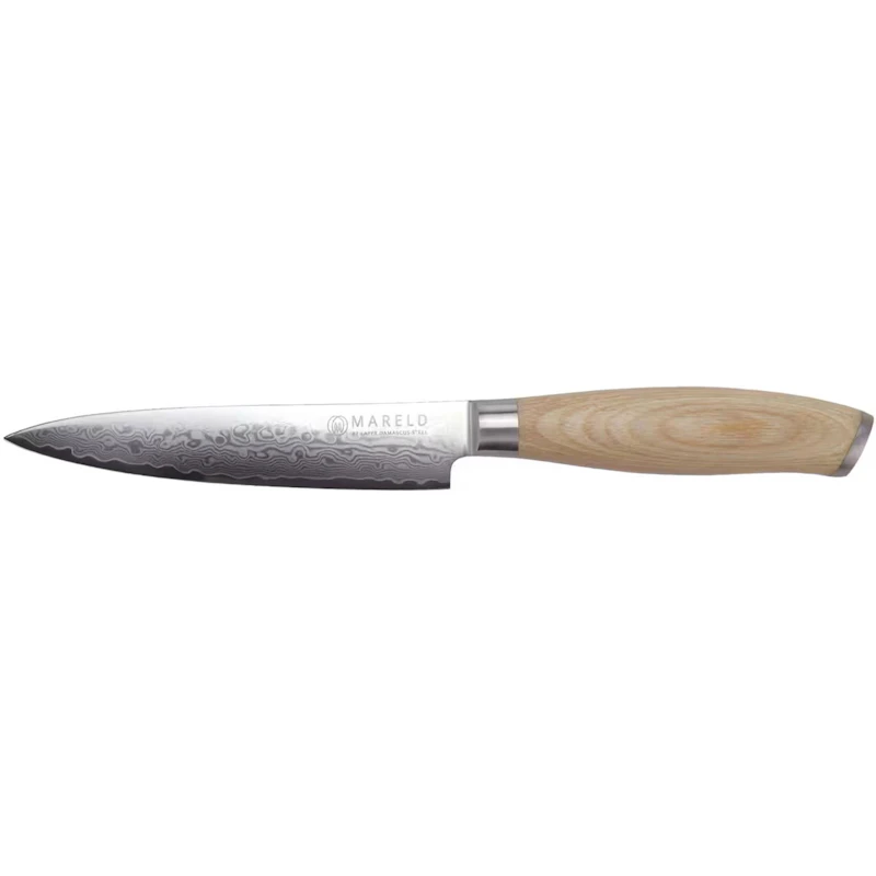 Akio Universalkniv 13 cm, Ljus Trä