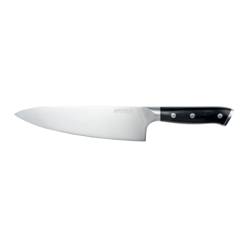 Kockkniv 21 cm, Svart