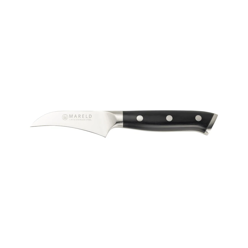 Tournierkniv 7 cm, Svart