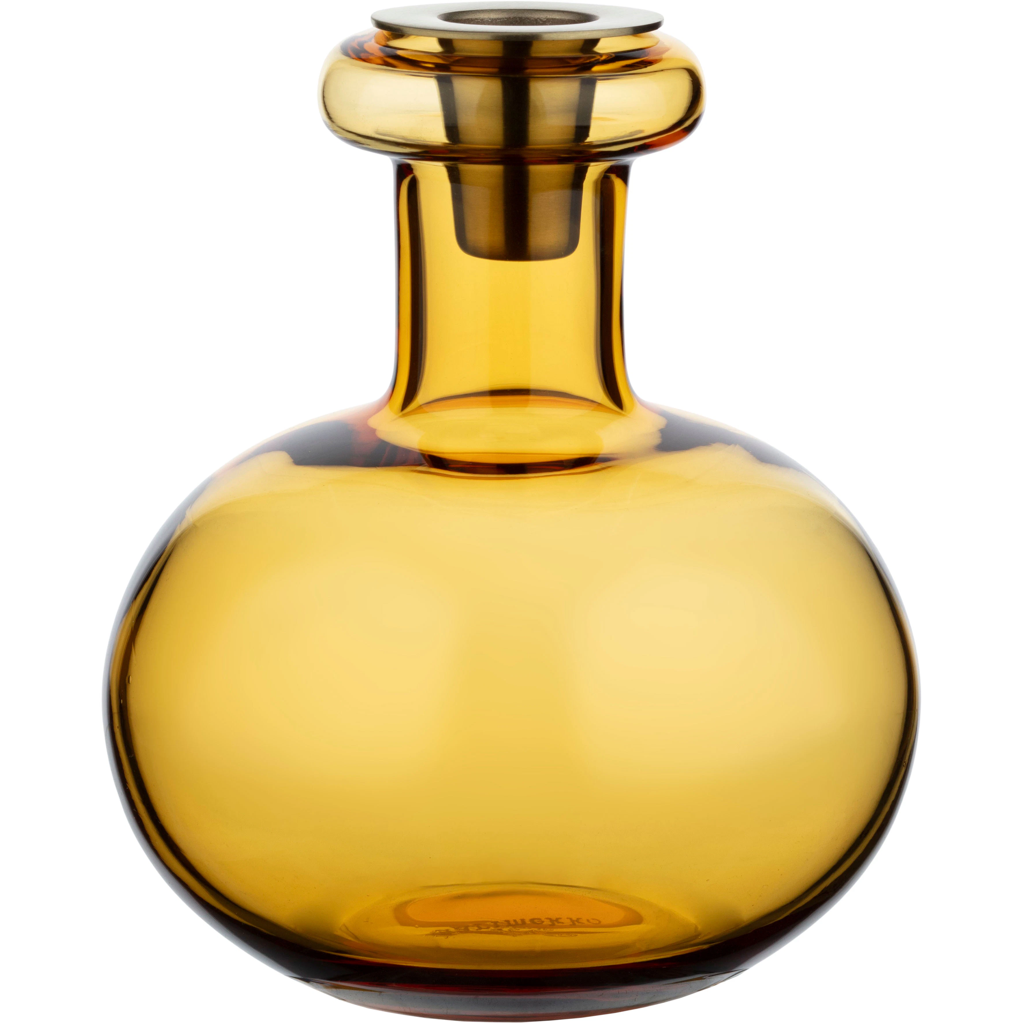 Marimekko Butticula Ljusstake 14,5 Cm Honey - Ljuslyktor Glas Honey - 074493-200