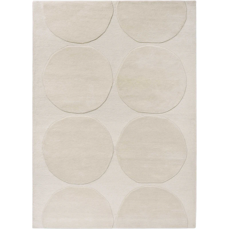 Marimekko Isot Kivet Matta 200x300 cm, Natural White