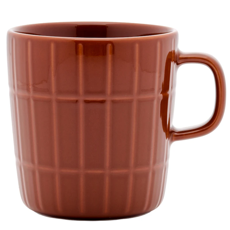 Oiva/Tiiliskivi Mugg 40 cl, Kastanj