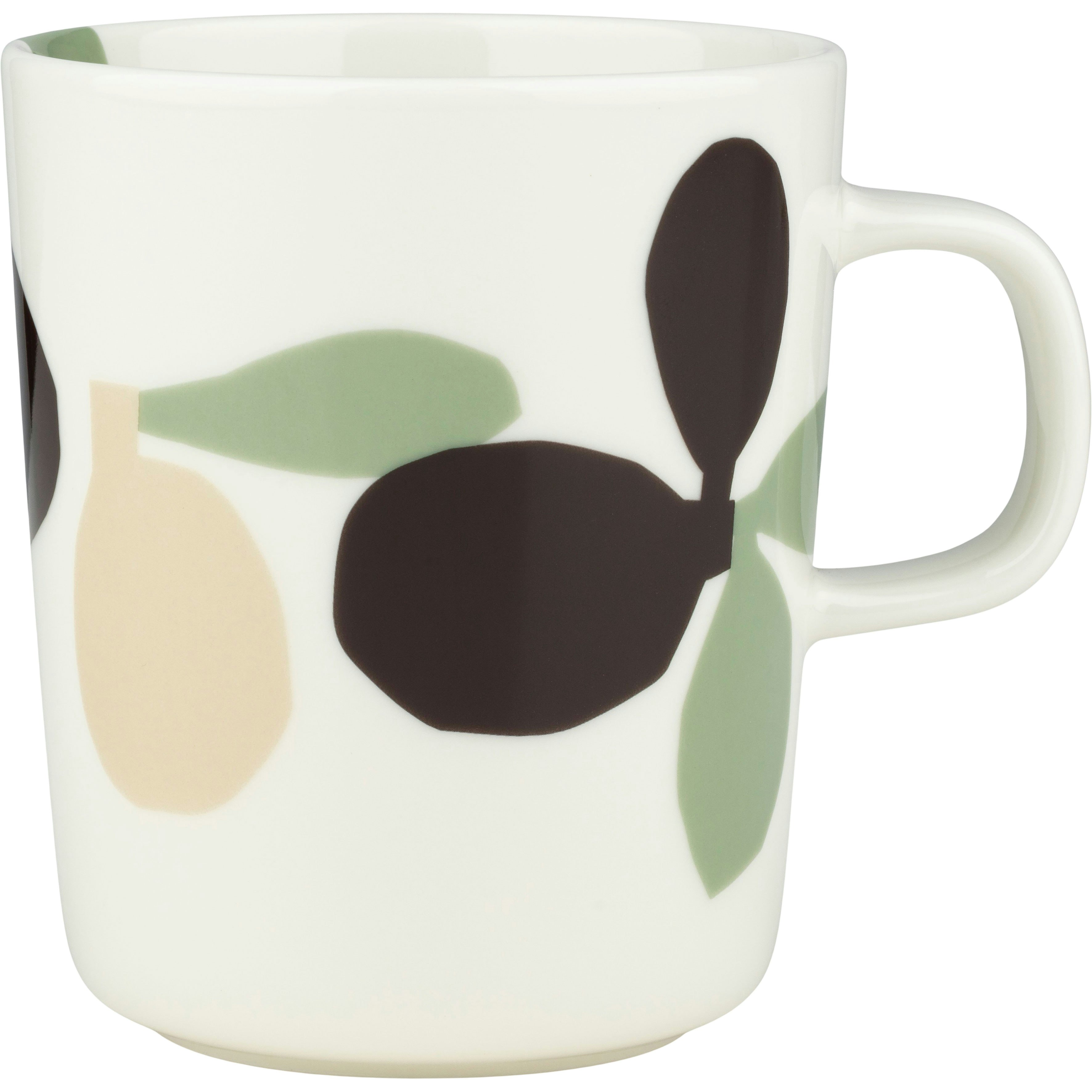 Marimekko Omppo Mugg 25 Cl - Kaffekoppar Stengods Brun - 075722-169