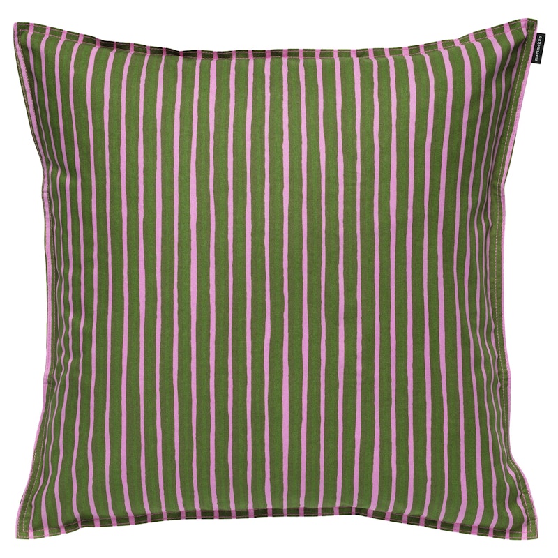 Piccolo Kuddfodral 50x50 cm, Olive Green/Fuchsia
