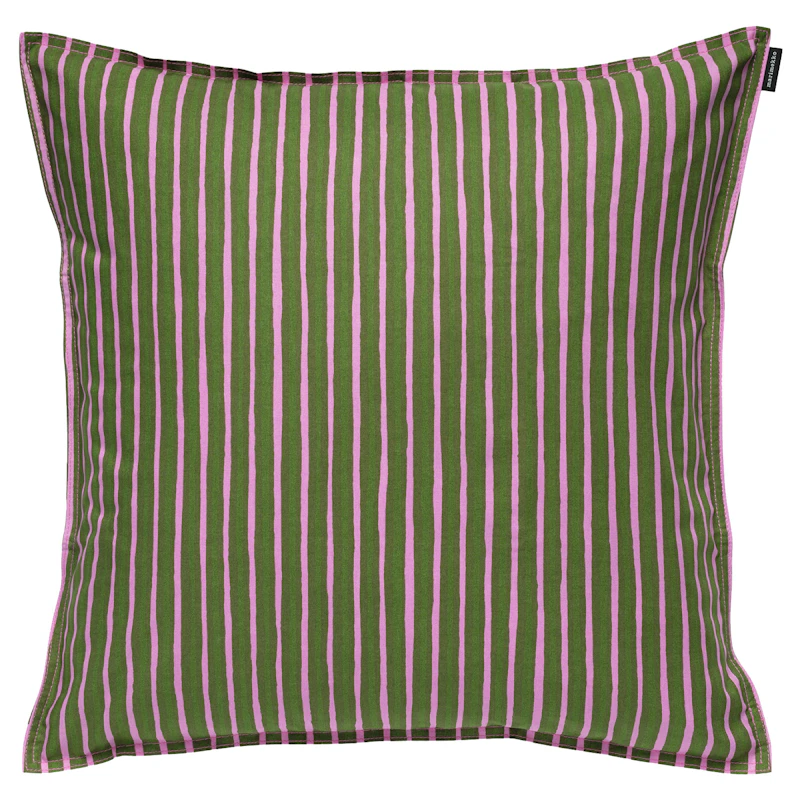 Piccolo Kuddfodral 50x50 cm, Olive Green/Fuchsia