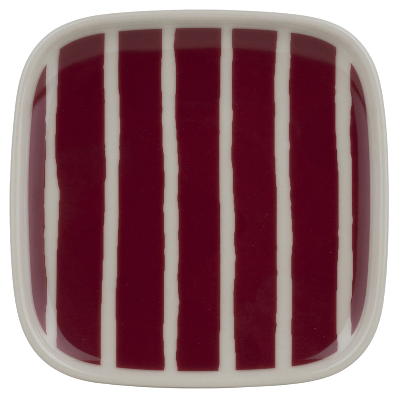 Piccolo Tallrik 10x10 cm, Burgundy