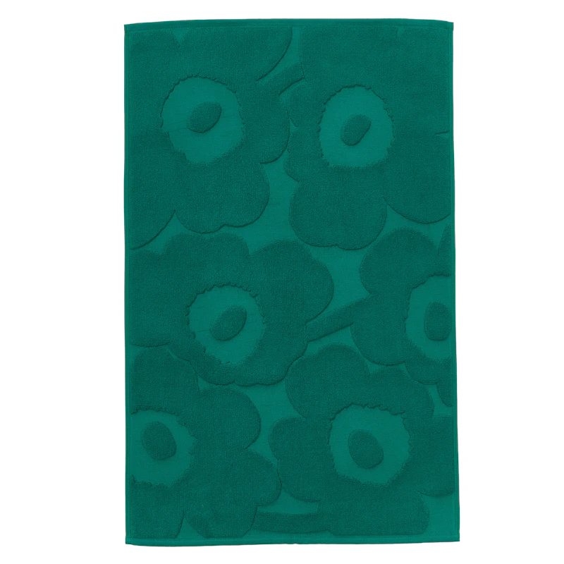 Unikko Badrumsmatta 50x80 cm, Smaragd