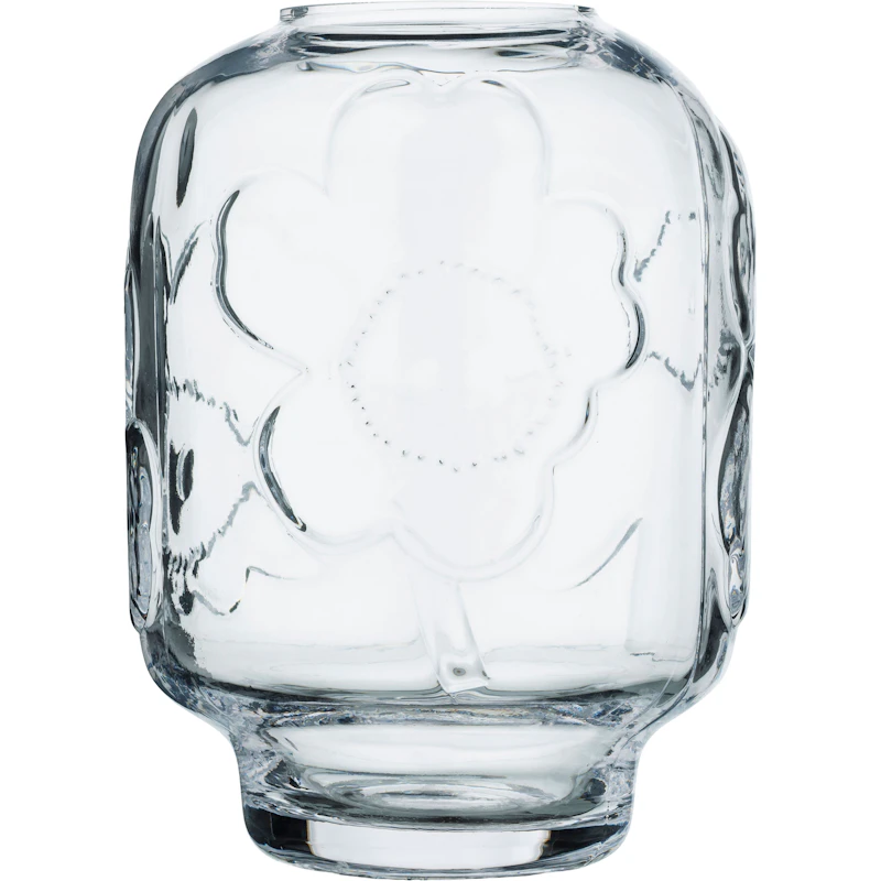 Unikko Glasvas 18 cm, Klar
