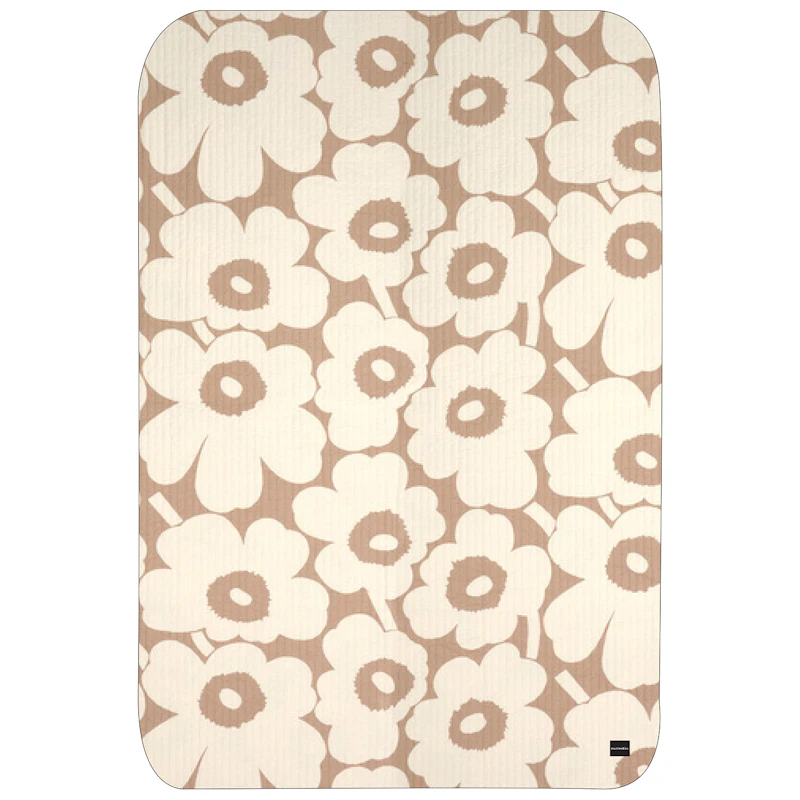 Unikko Överkast 160x260 cm, Off-white / Linen