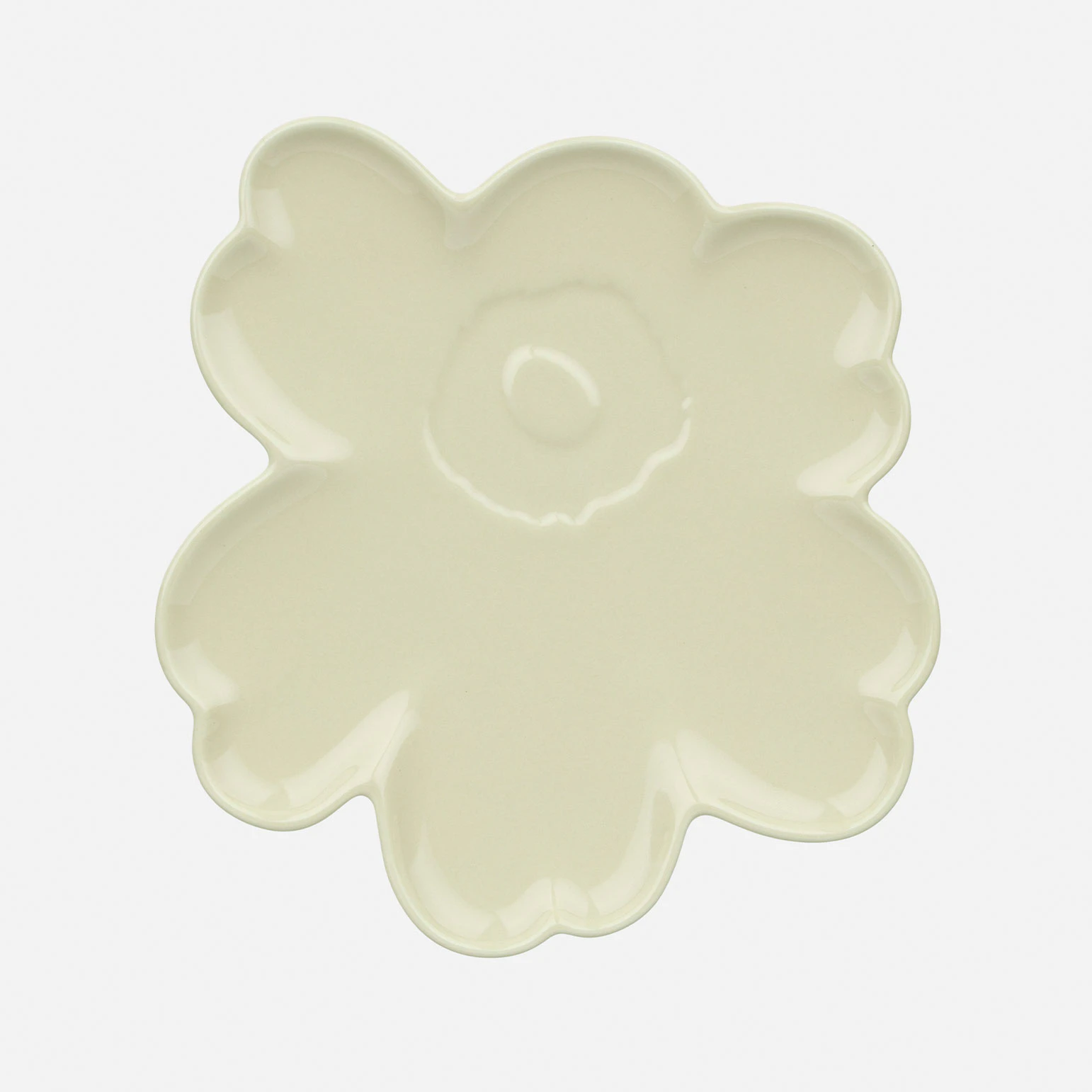 Marimekko Unikko Shape Tallrik 20 Cm Amber - Assietter Stengods Hay - 074960-220