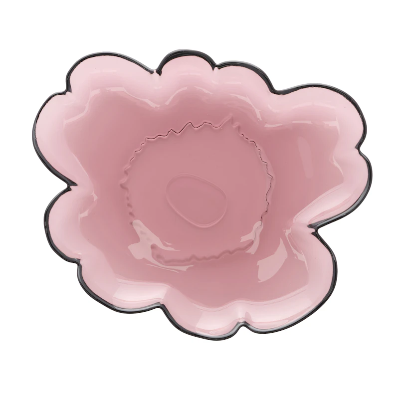 Unikko Tallrik Glas 20 cm, Heather