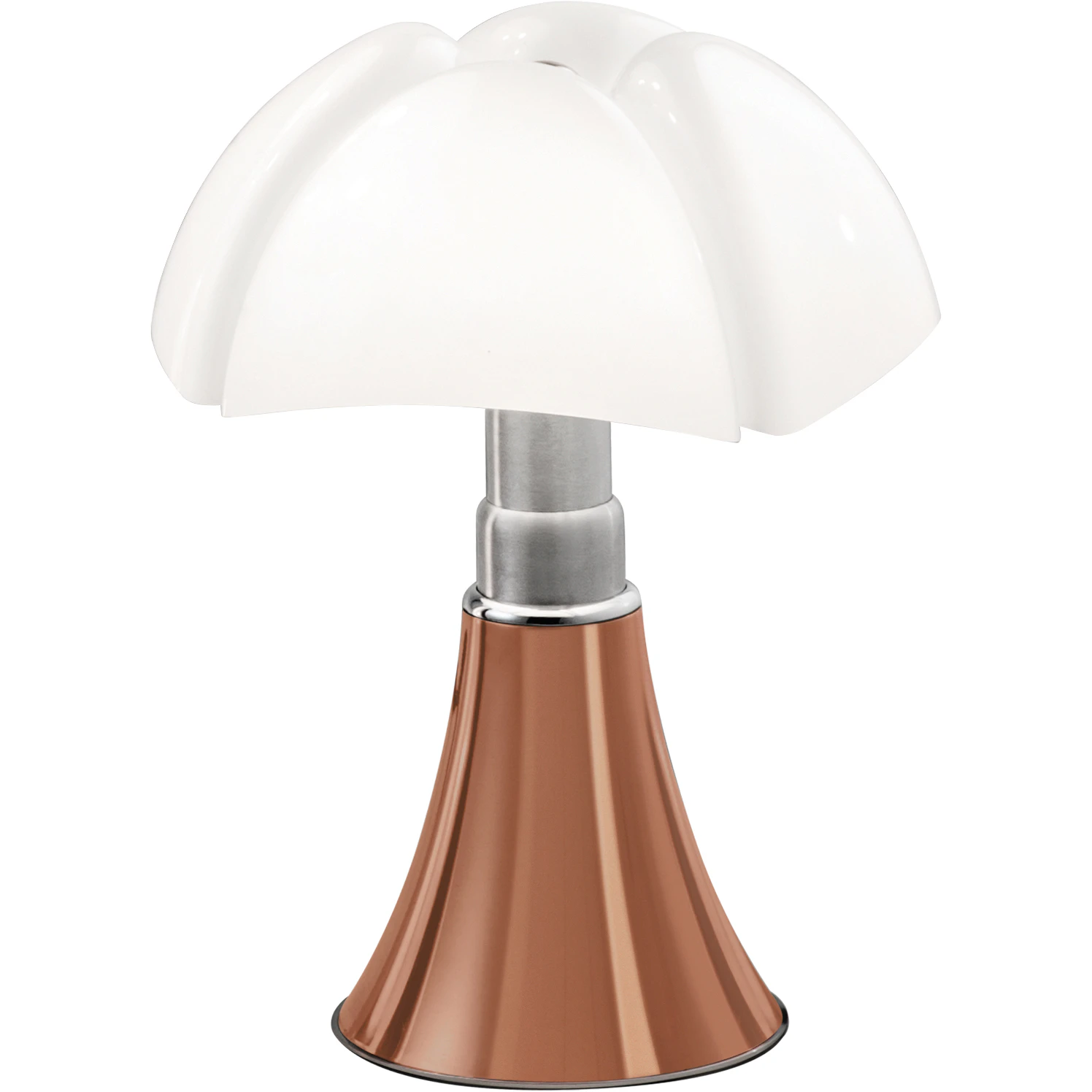 Martinelli Luce Pipistrello Mini Bordslampa Koppar - Bordslampor Rostfritt Stål Koppar - 620/J/DIM/CU