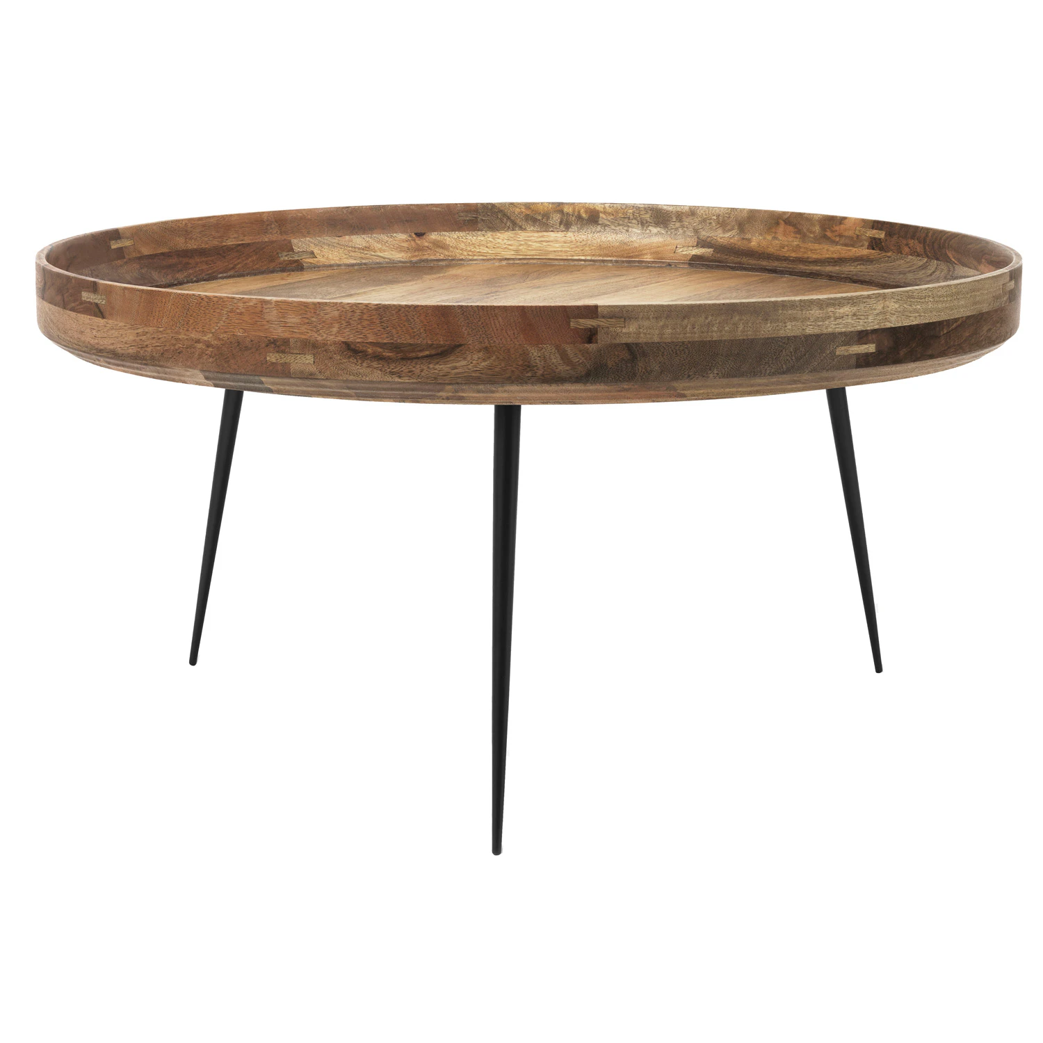 Mater Bowl Soffbord Naturlackerat 75 Cm - Soffbord Mangotr&auml; Natural - 01611