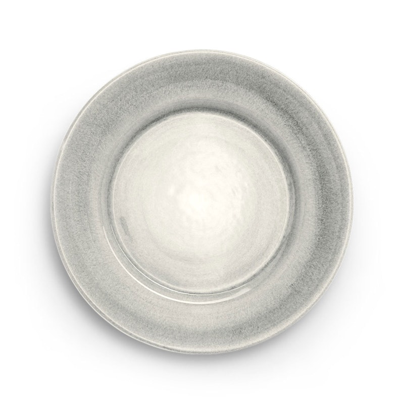 Basic Tallrik 25 cm, Grå