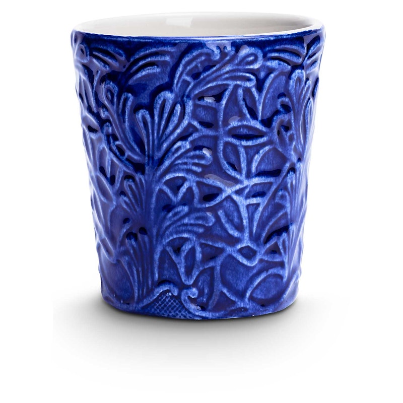 Lace Mugg 30 cl, Blå