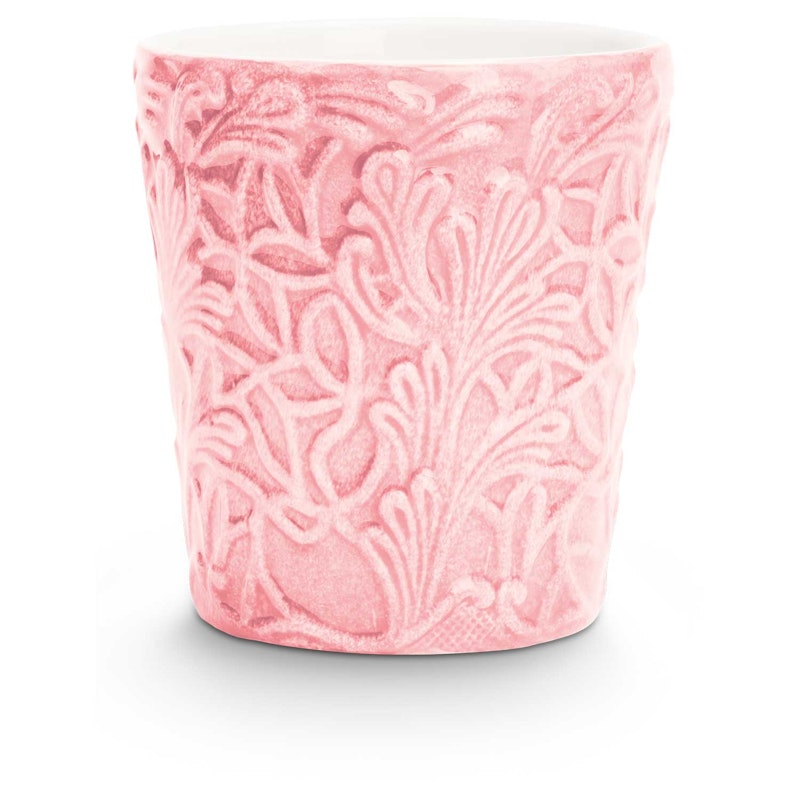 Lace Mugg 30 cl, Ljusrosa