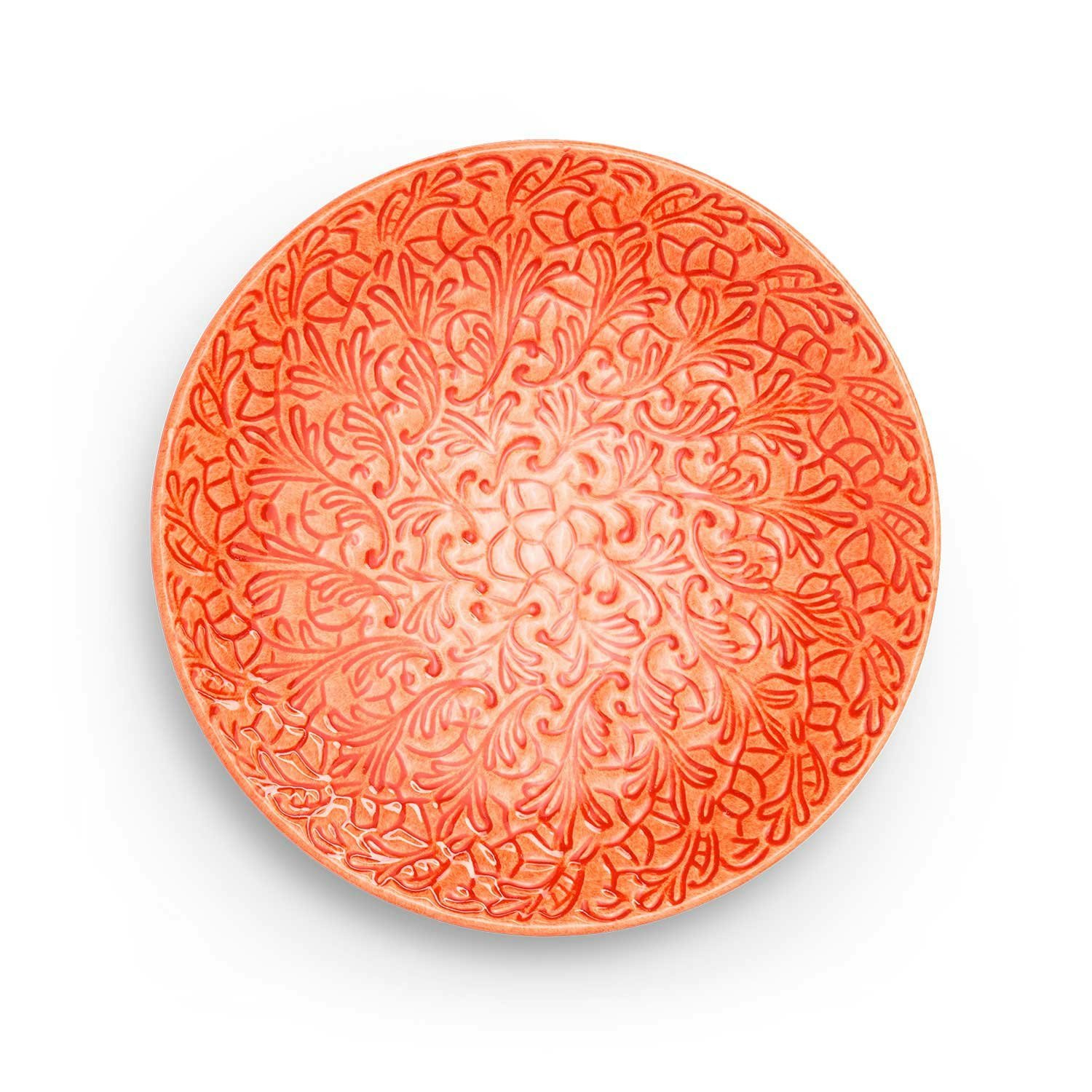 Mateus Lace Tallrik 20 Cm Orange - Assietter Keramik Orange - ESPOR4B