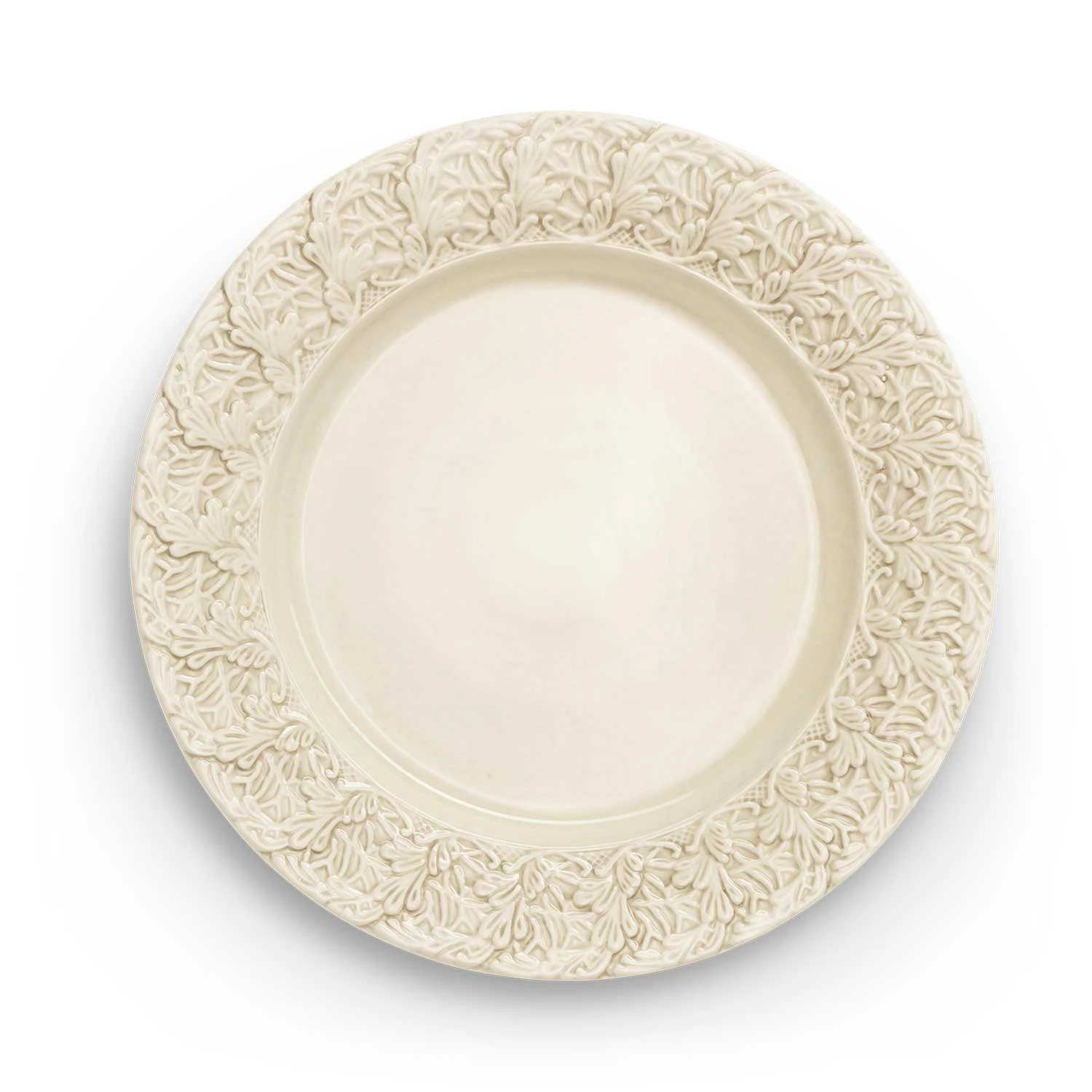 Mateus Lace Tallrik 25 Cm Sand - Mattallrikar Keramik Sand - ESPSA5