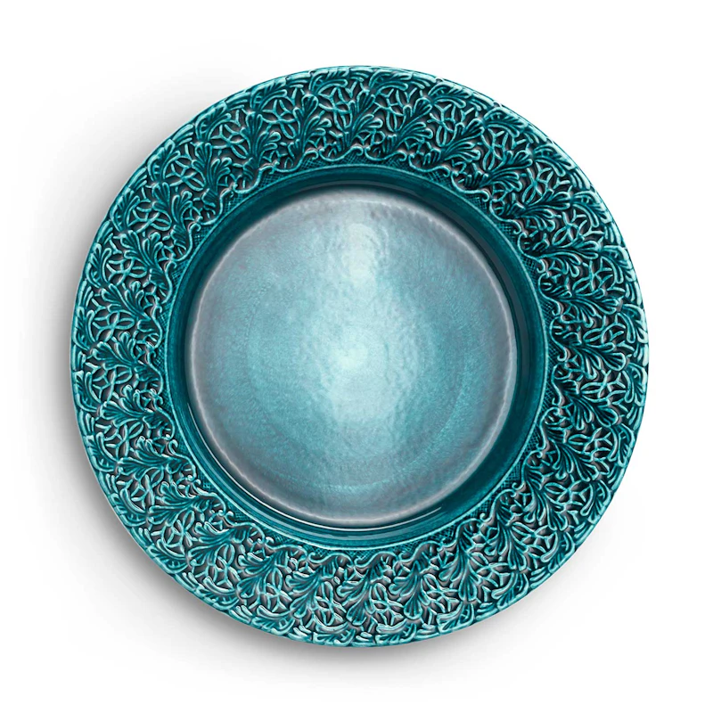 Lace Tallrik 32 cm, Ocean