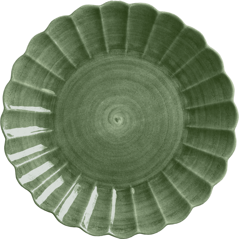 Oyster Fat 42 cm, Skogsgrön