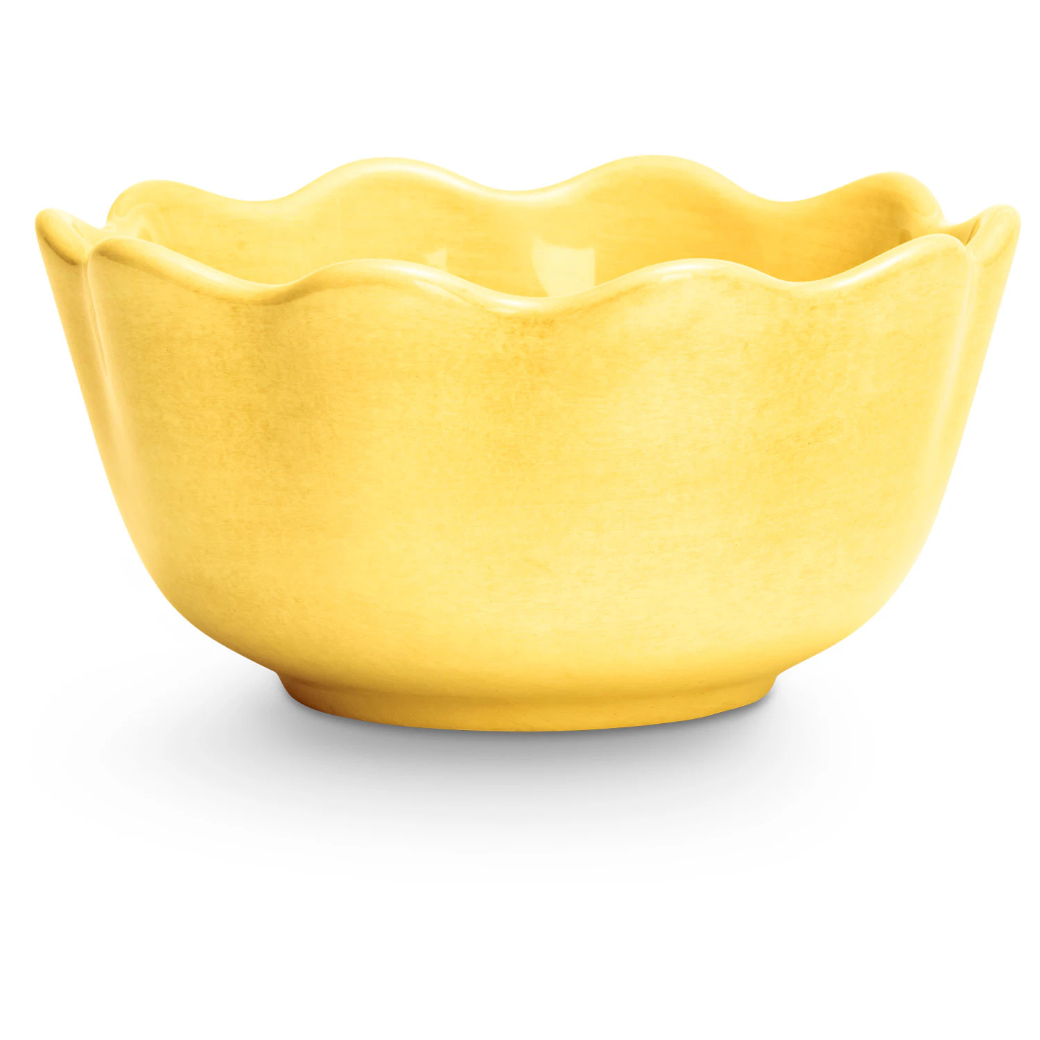 Mateus Oyster Sk&aring;l 13 Cm Gul - Serveringssk&aring;lar Keramik Gul - EA24G