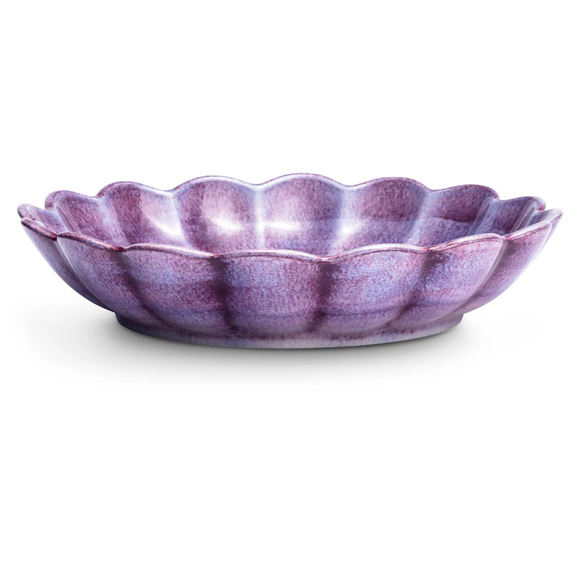 Oyster Skål 24 cm, Violet