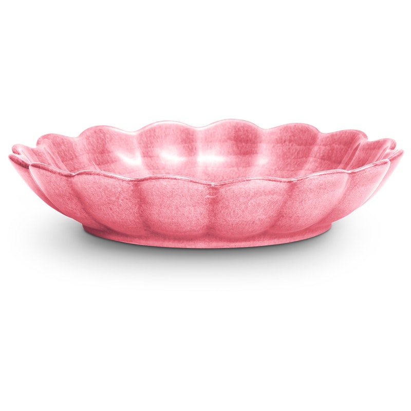 Oyster Skål 24 cm, Rosa