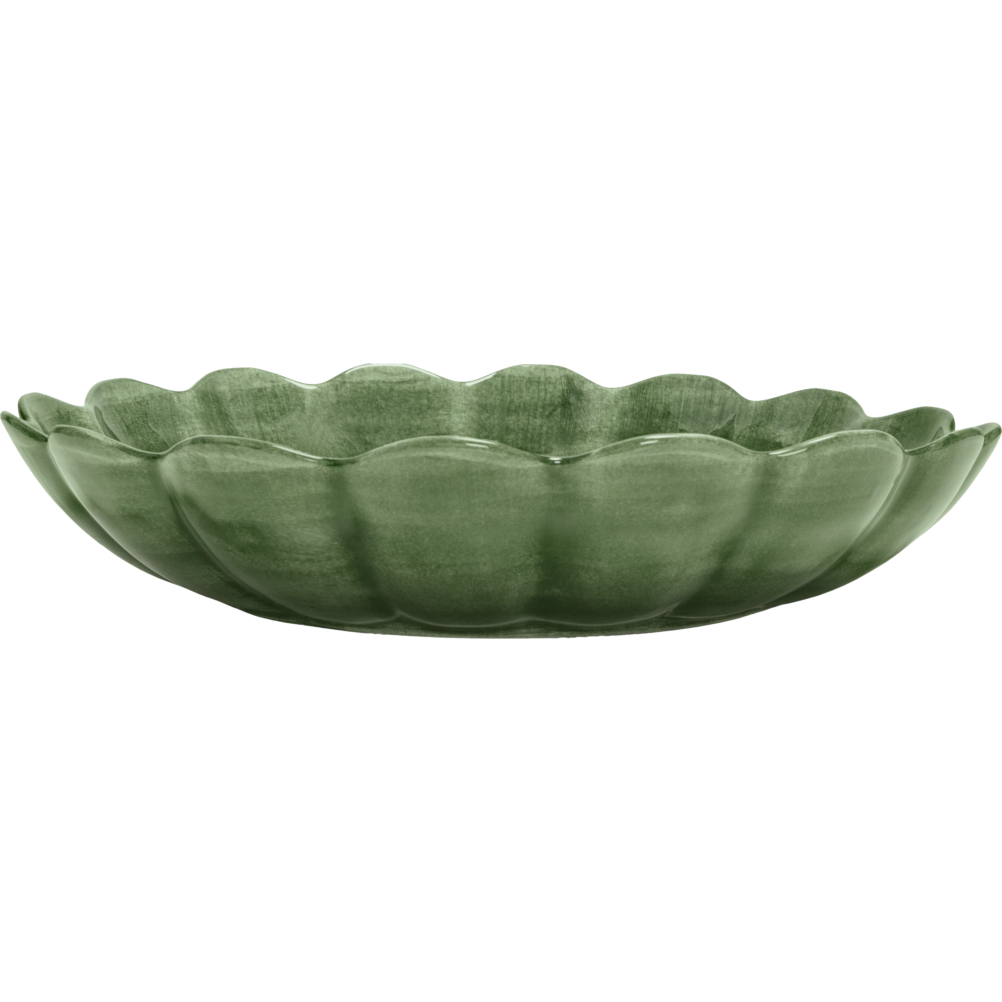 Mateus Oyster Sk&aring;l 31 Cm Skogsgr&ouml;n - Serveringssk&aring;lar Keramik Skogsgr&ouml;n - EFG370